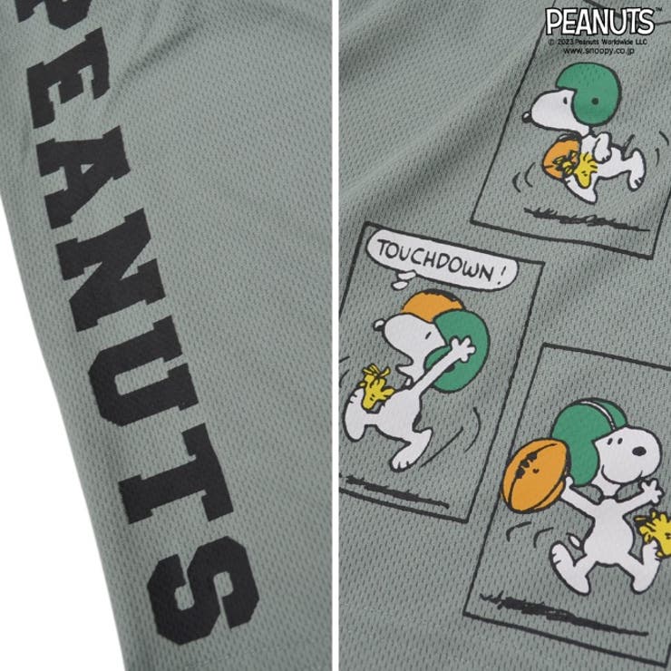 スヌーピーハーフパンツハニカムメッシュウッドストックスポーツSNOOPYPEANUTS