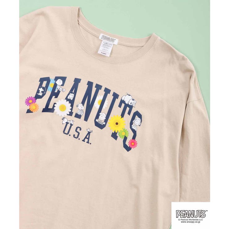 スヌーピー オーバーサイズ Tシャツ | CharaBasket | 詳細画像13 