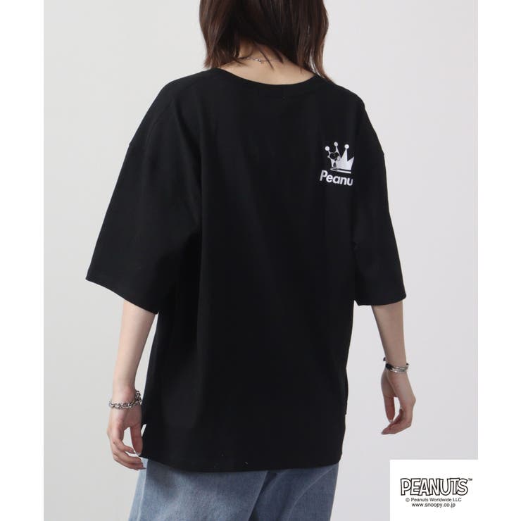 スヌーピー オーバーサイズ Tシャツ | CharaBasket | 詳細画像12 