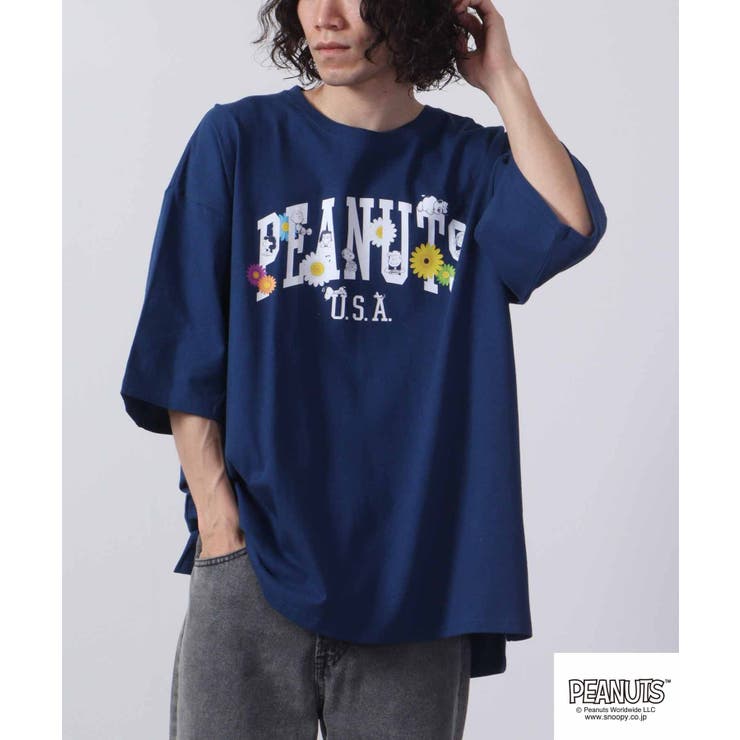 スヌーピー オーバーサイズ Tシャツ | CharaBasket | 詳細画像5 