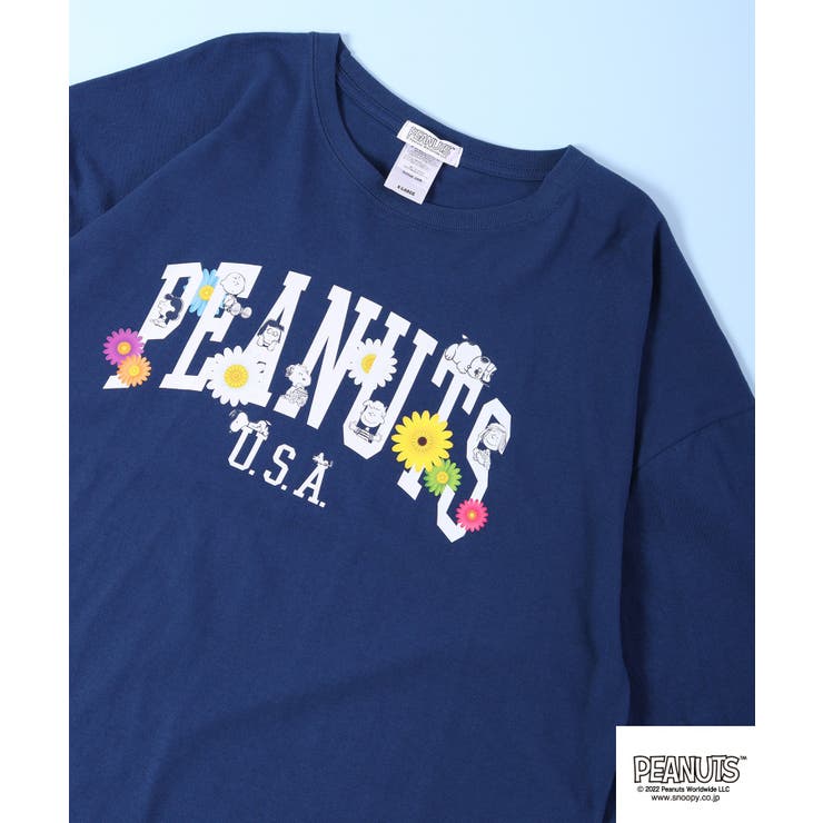 スヌーピー オーバーサイズ Tシャツ | CharaBasket | 詳細画像4 