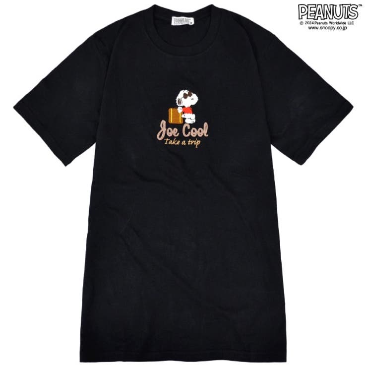 スヌーピー Tシャツ 半袖 刺繍 ジョークール SNOOPY PEANUTS | CharaBasket | 詳細画像7 