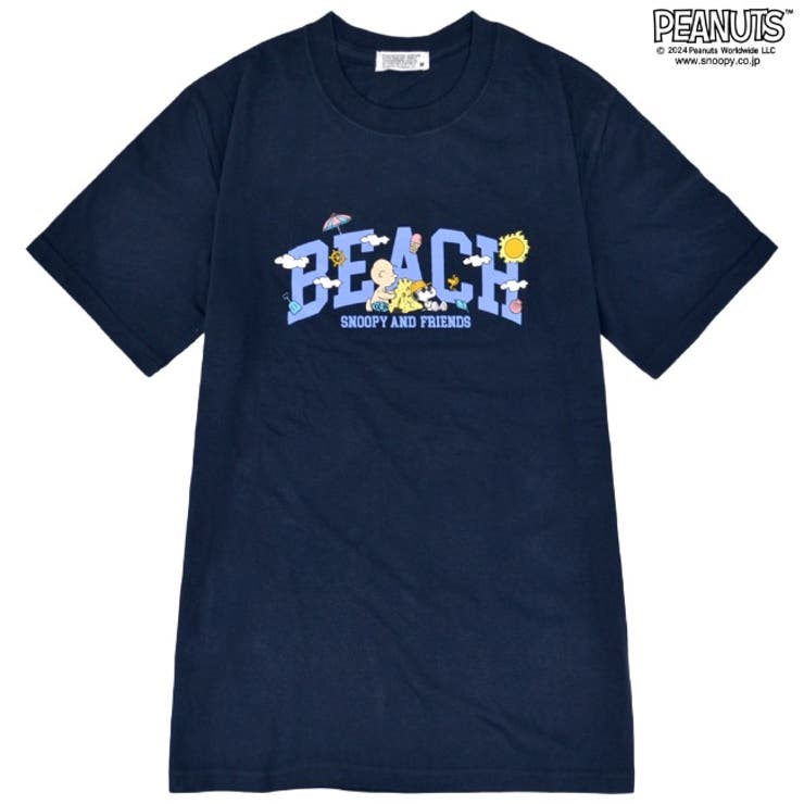 スヌーピー Tシャツ 半袖 プリント SNOOPY PEANUTS | CharaBasket | 詳細画像2 