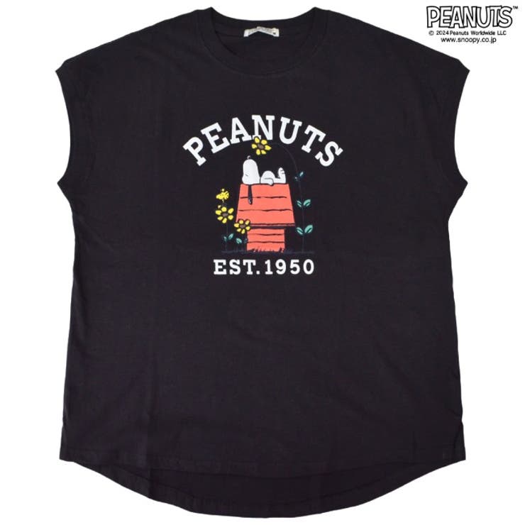 スヌーピー Tシャツ ノースリーブ | CharaBasket | 詳細画像5 
