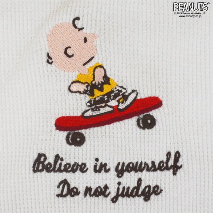 スヌーピー ワッフル Tシャツ | CharaBasket | 詳細画像7 