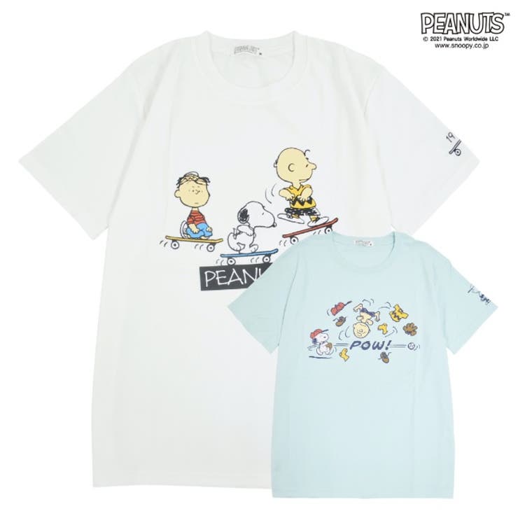 PEANUTS スヌーピー レディース メンズ 春 夏 ドライ 半袖 Tシャツ [品番：YSDW0000985]｜CharaBasket（キャラバスケット）のレディースファッション通販｜SHOPLIST（ショップリスト）