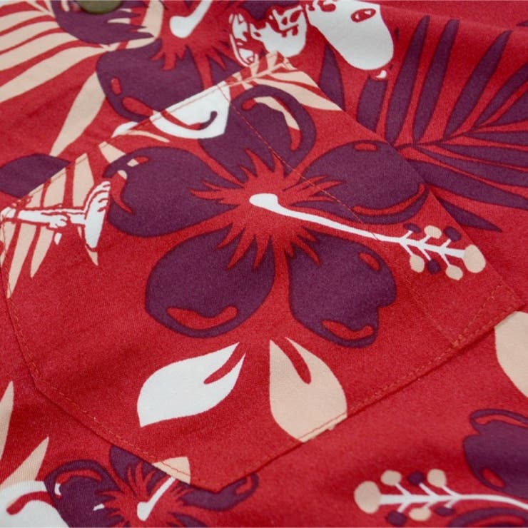 スヌーピー アロハ シャツ 夏 サマー SNOOPY PEANUTS | CharaBasket | 詳細画像9 