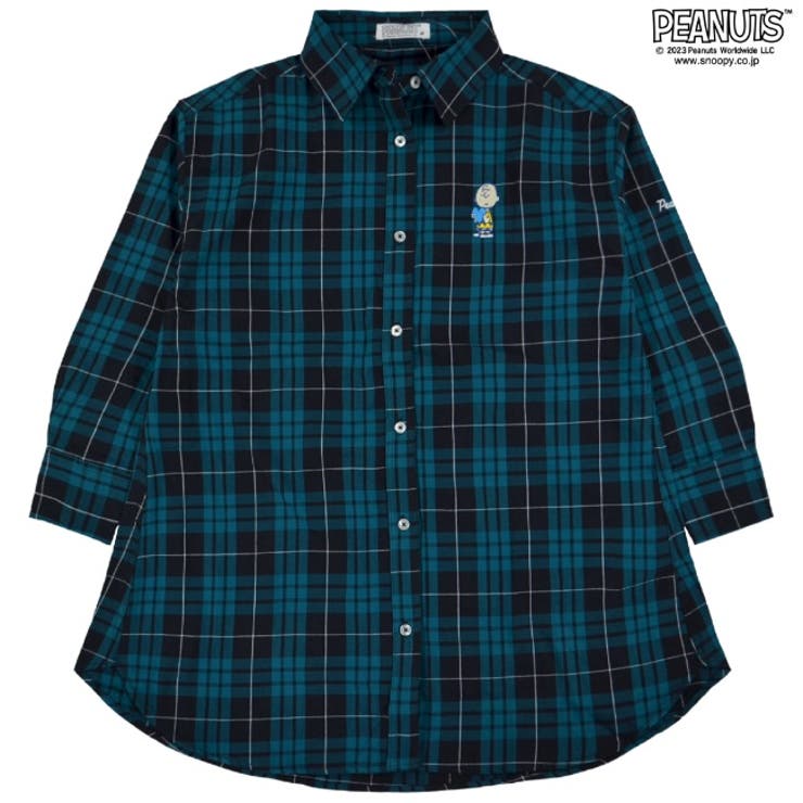 スヌーピー チャーリーブラウン ネルチェック | CharaBasket | 詳細画像2 