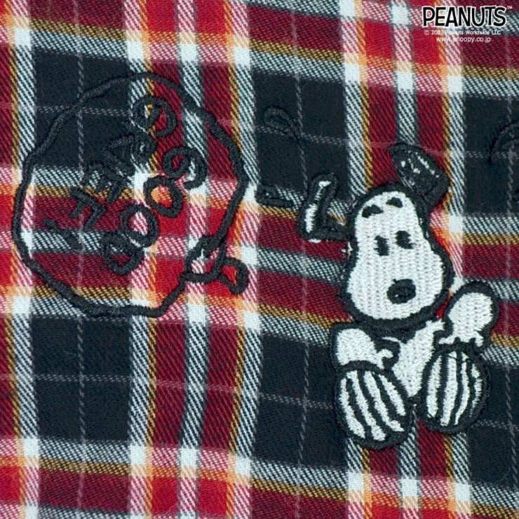 スヌーピー チャーリーブラウン ネルチェック | CharaBasket | 詳細画像9 