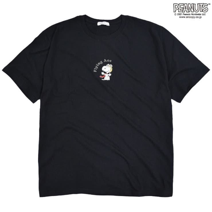 スヌーピー Tシャツ プリント PEANUTS バックプリント 半袖