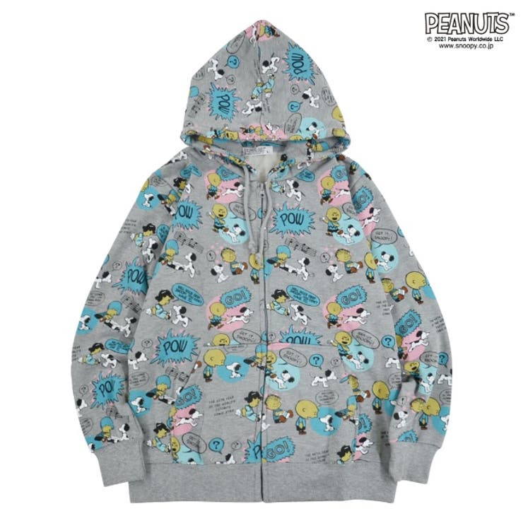 スヌーピー パーカー 総柄 | CharaBasket | 詳細画像4 