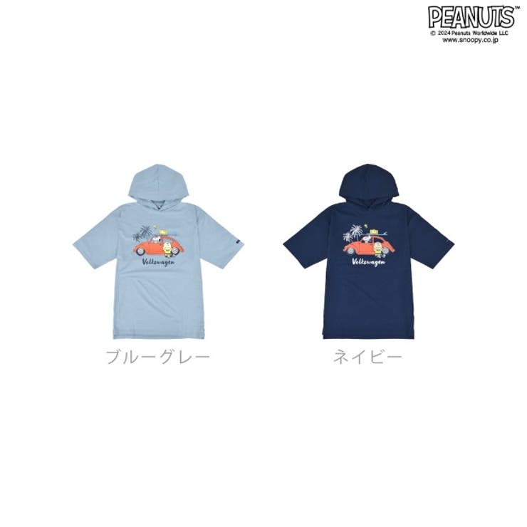 スヌーピー Tパーカー 半袖 | CharaBasket | 詳細画像8 