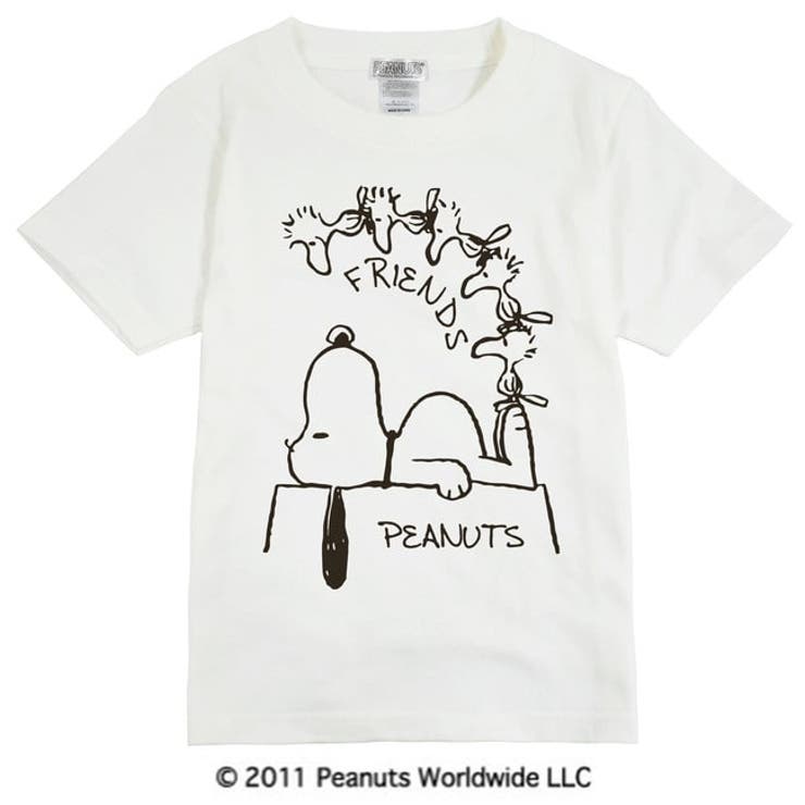 ヴィンテージ スヌーピー ウッドストック 半袖Ｔシャツ キッズ 子供服 | CharaBasket【KIDS】 | 詳細画像1 