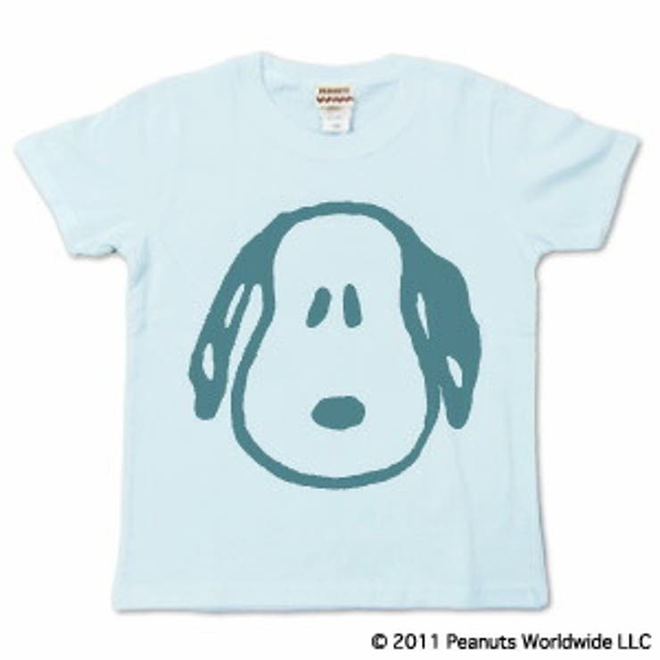 スヌーピー 顔 定番 半袖 Tシャツ キッズ 子供服 | CharaBasket【KIDS】 | 詳細画像3 