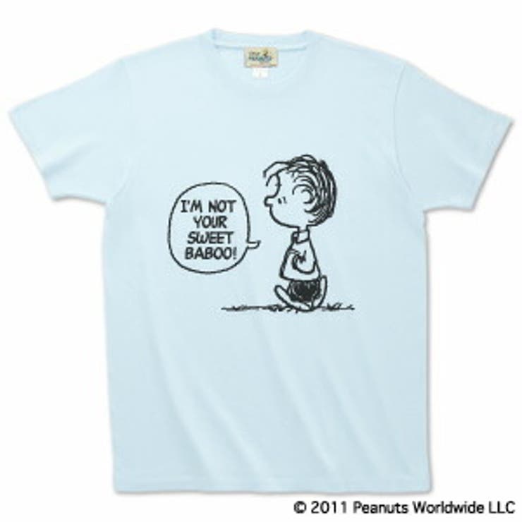 ヴィンテージ アート スヌーピー  PEANUTS ライナス  半袖 Tシャツ | CharaBasket【MEN】 | 詳細画像3 