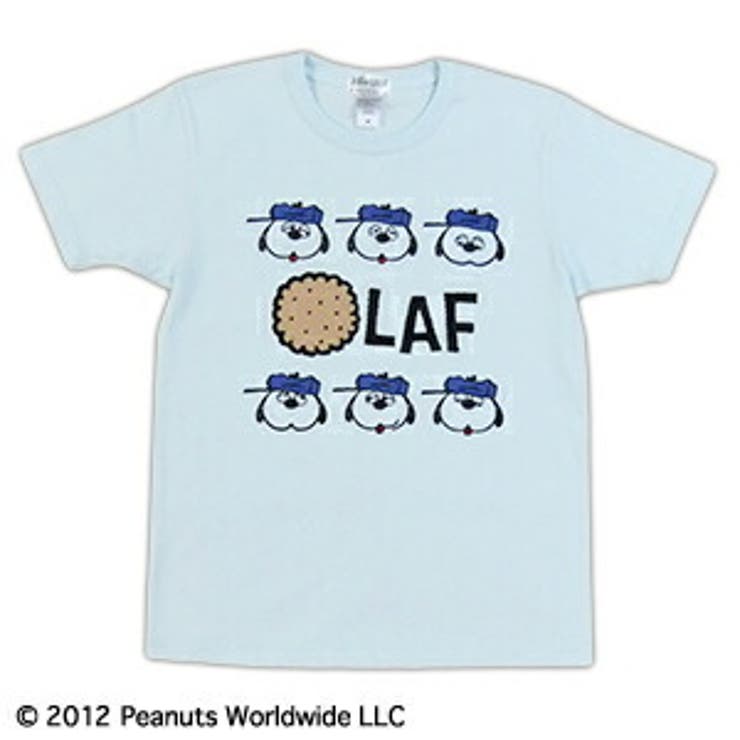 スヌーピー オラフ  半袖 Tシャツ ビスケット フェイス 多色展開 | CharaBasket | 詳細画像3 