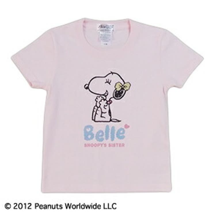 スヌーピー 妹 ベル リボン かわいい 半袖 Ｔシャツ キッズ 子供服 | CharaBasket【KIDS】 | 詳細画像2 