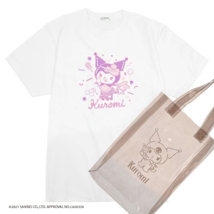 サンリオ クロミ いたずらっ子 PVCバッグ付き 半袖 Tシャツ[品番