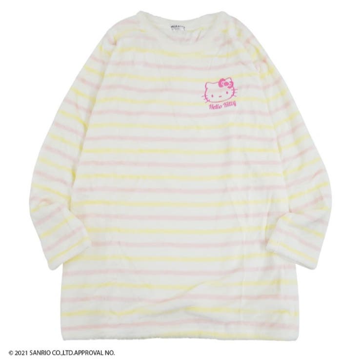 ハローキティ ワンピース  クルーワンピース ルームウェア 部屋着  女の子 | CharaBasket | 詳細画像2 