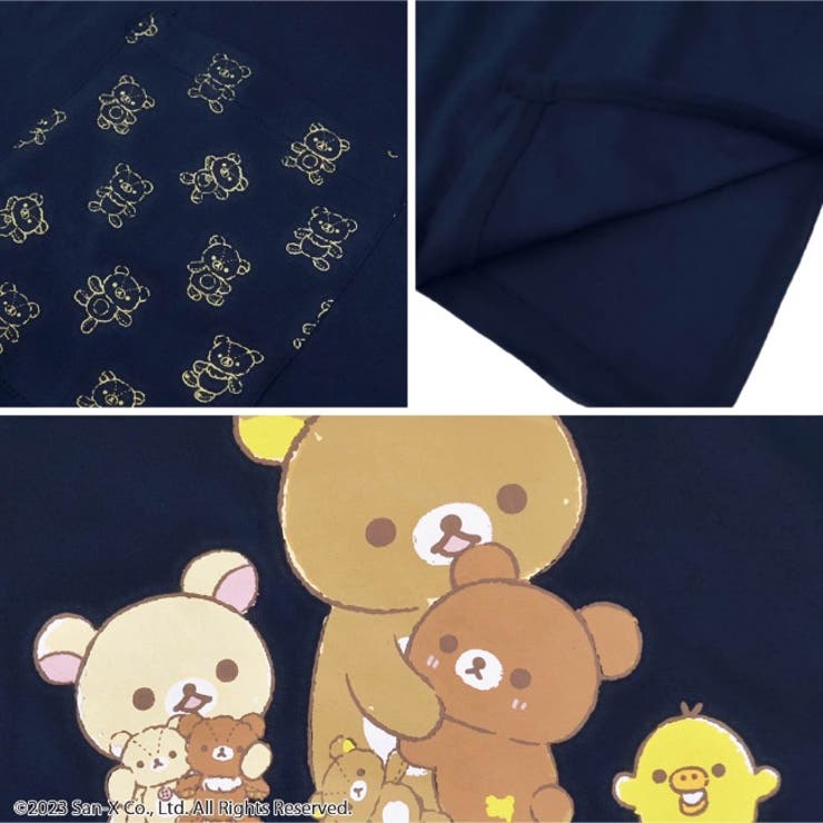 リラックマ スーパービッグ Tシャツ | CharaBasket | 詳細画像5 