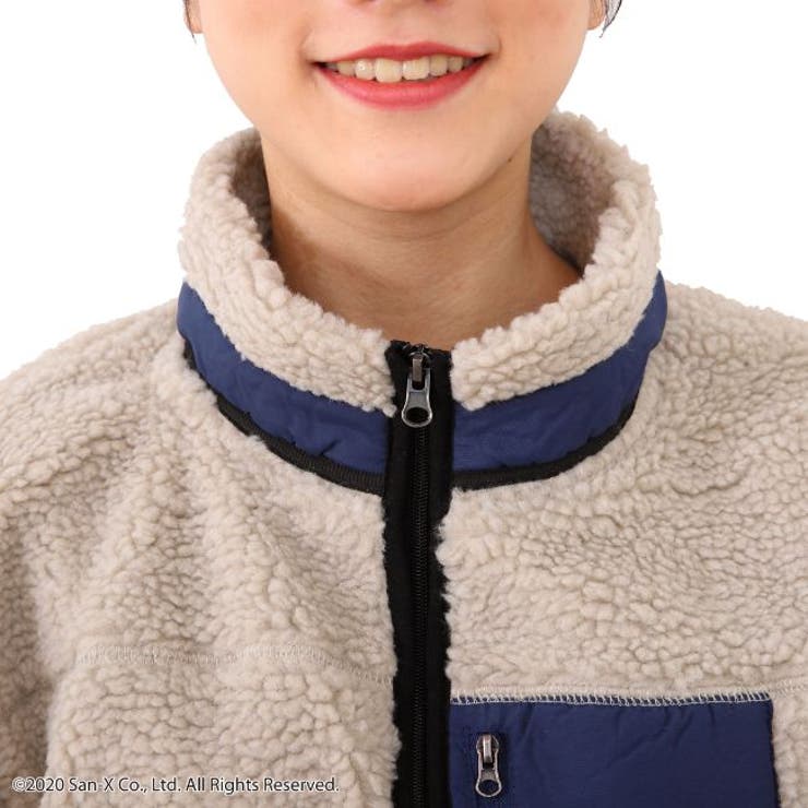 リラックマ ボア フリース ジャケット アウター[品番：YSDW0000740