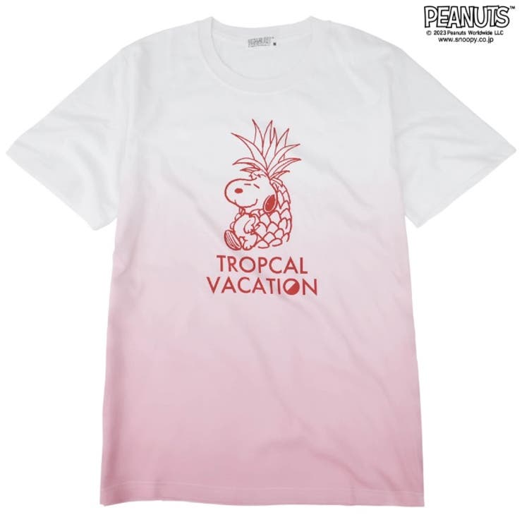 スヌーピー グラデーション 半袖 Tシャツ 春夏 PEANUTS | CharaBasket | 詳細画像13 
