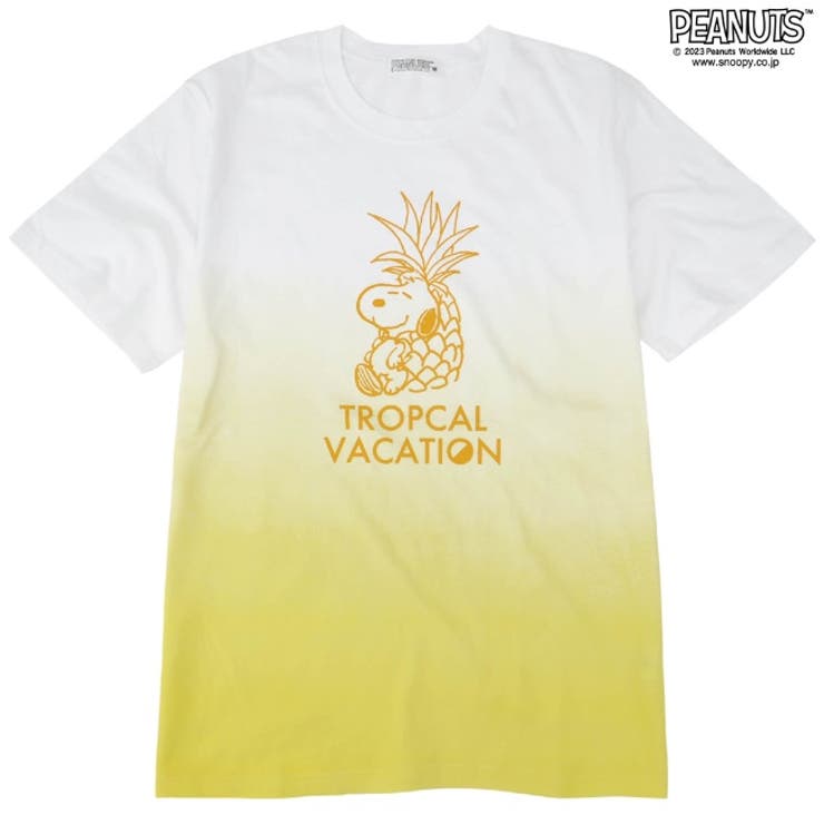 スヌーピー グラデーション 半袖 Tシャツ 春夏 PEANUTS | CharaBasket | 詳細画像15 