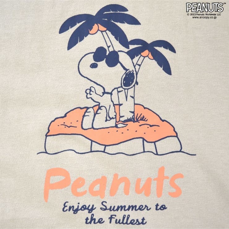 スヌーピー ラグラン スーパーBIGシャツ  ピーナッツ PEANUTS | CharaBasket | 詳細画像16 