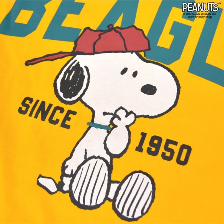 スヌーピー キングビッグ Tシャツ 半袖 七分袖 春夏 PEANUTS | CharaBasket | 詳細画像5 