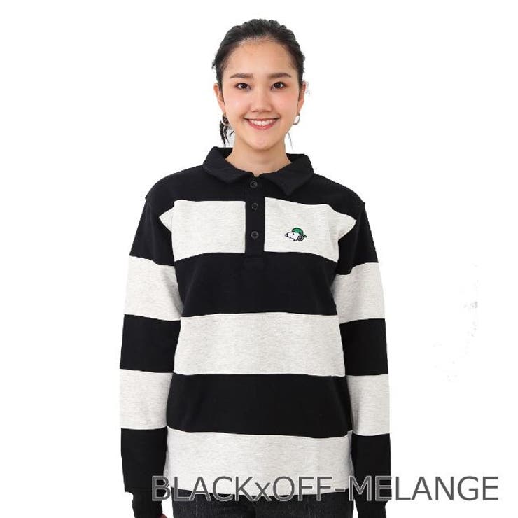 スヌーピー ラガーシャツ 切り替え 長袖 | CharaBasket | 詳細画像6 