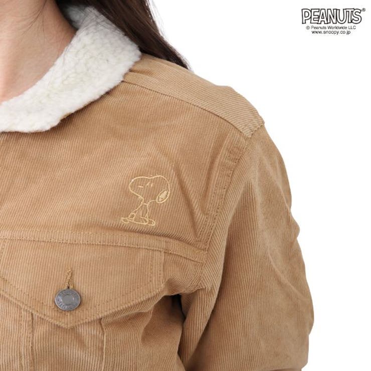 スヌーピー アウター ジャケット コーデュロイ ボア | CharaBasket | 詳細画像5 