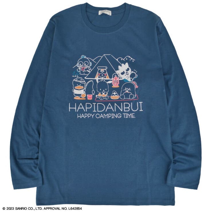 はぴだんぶい プリント 長袖 Tシャツ 春秋 | CharaBasket | 詳細画像5 