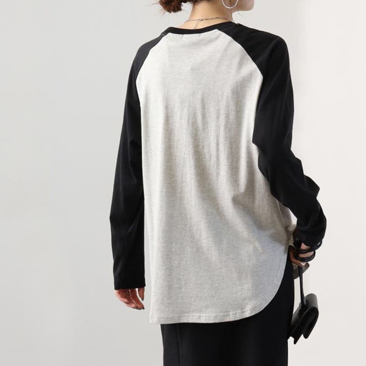 クロミ ロンT 長袖 Tシャツ ラグラン サンリオ キャラクターズ | CharaBasket | 詳細画像3 