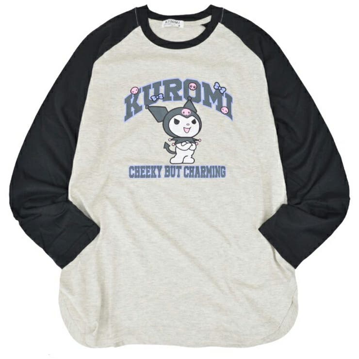 クロミ ロンT 長袖 Tシャツ ラグラン サンリオ キャラクターズ