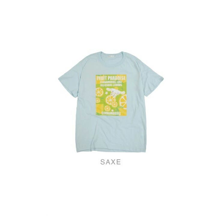 シナモロール  Tシャツ 半袖 Tシャツ フルーツ サンリオ キャラクターズ | CharaBasket | 詳細画像7 