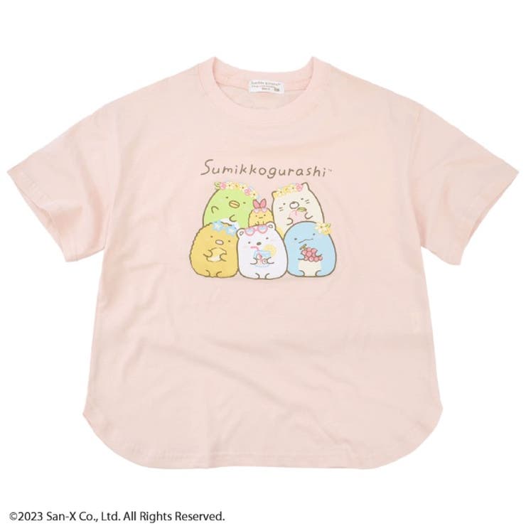 すみっコぐらし キッズTシャツ 半袖 | CharaBasket【KIDS】 | 詳細画像2 