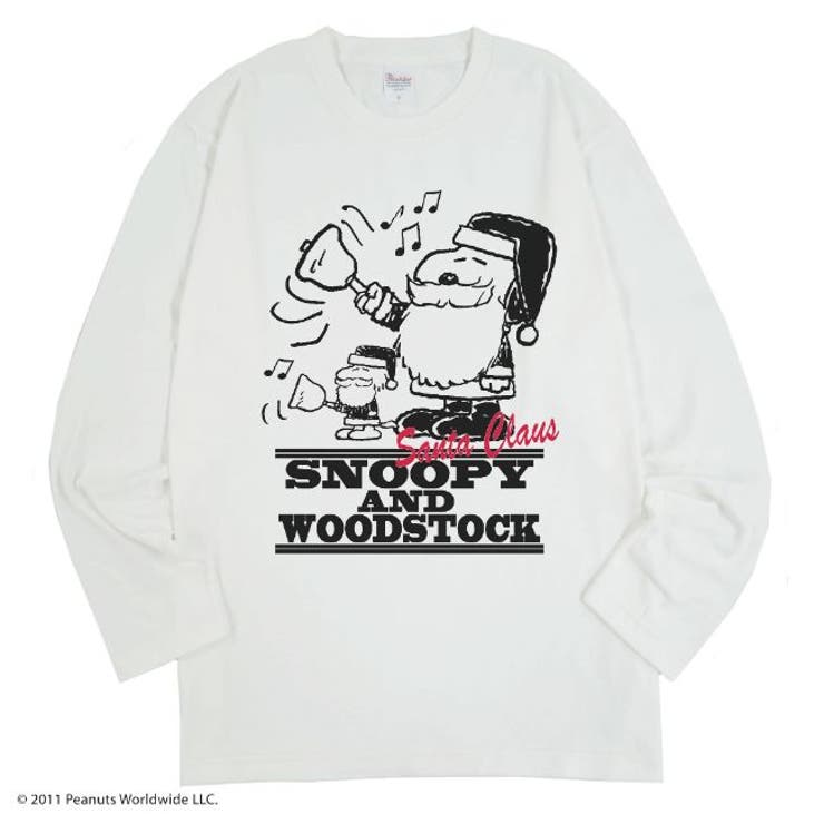 スヌーピー クリスマス サンタ プレゼント ギフト 長袖 Ｔシャツ | CharaBasket | 詳細画像1 