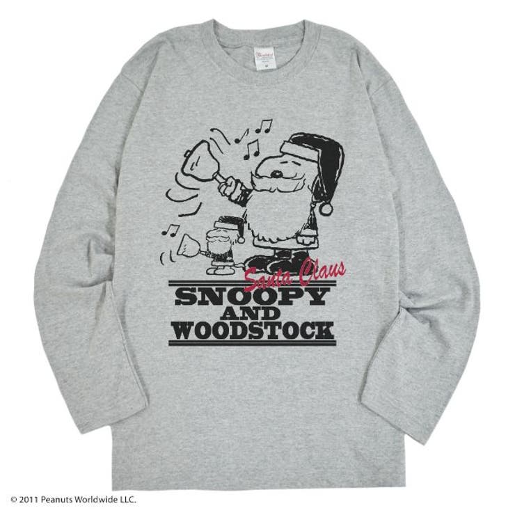 スヌーピー クリスマス サンタ プレゼント ギフト 長袖 Ｔシャツ | CharaBasket | 詳細画像4 