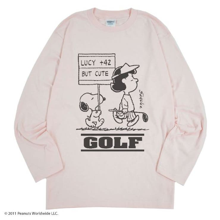 スヌーピー Tシャツ ルーシー ゴルフ 長袖 | CharaBasket | 詳細画像3 
