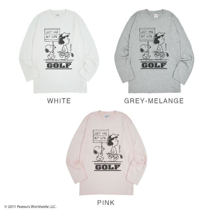 スヌーピー Tシャツ ルーシー ゴルフ 長袖 | CharaBasket | 詳細画像5 