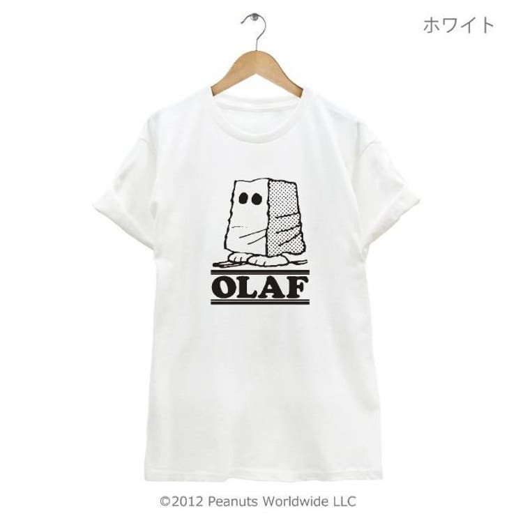 スヌーピー オラフ  半袖 Ｔシャツ  メンズ レディース | CharaBasket | 詳細画像3 