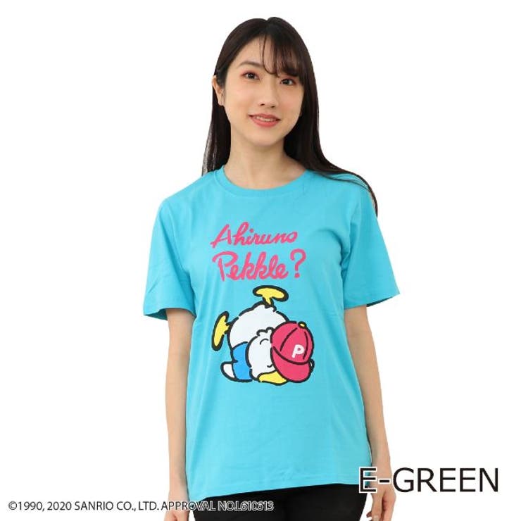 アヒルのペックル 半袖 Tシャツ S M L レデイース ペックル グッズ 
