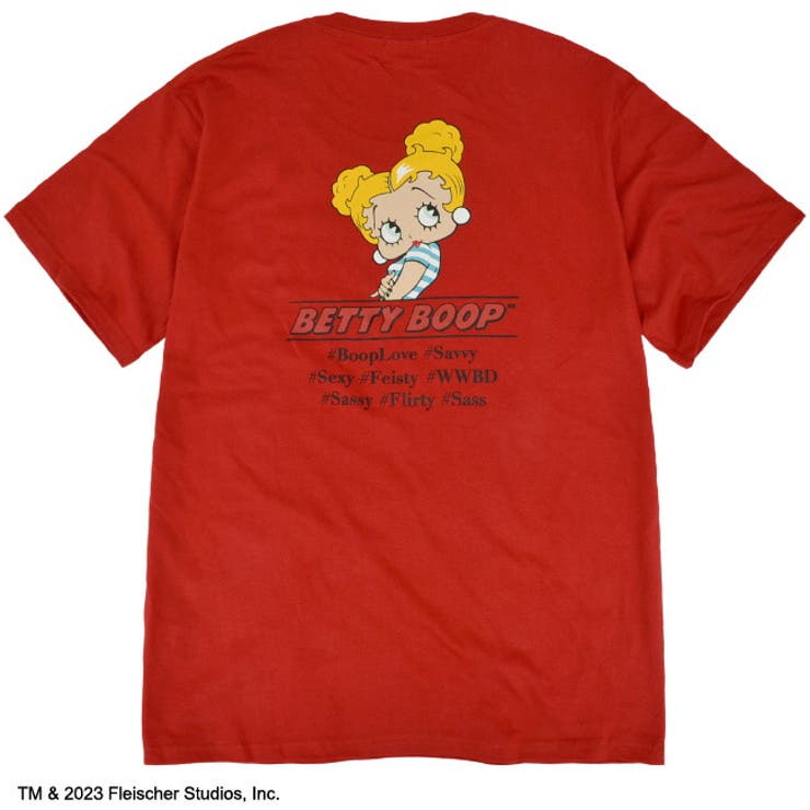 ベティ・ブープ ベティちゃん 半袖 Tシャツ プリント トップス