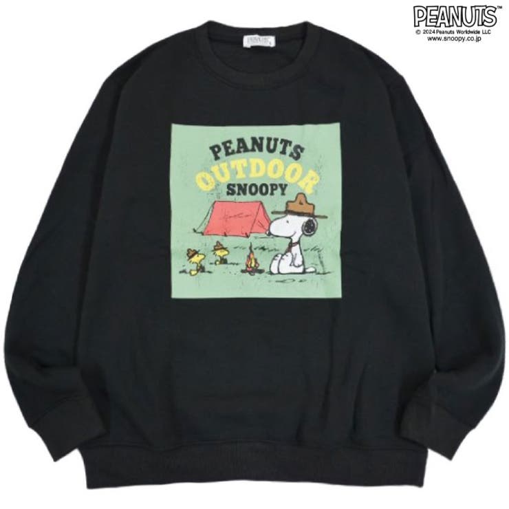 スヌーピー トレーナー PEANUT SNOOPY メンズ M L LL | CharaBasket | 詳細画像2 