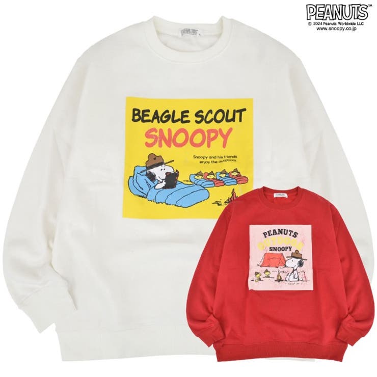 スヌーピー トレーナー PEANUT SNOOPY メンズ M L LL | CharaBasket | 詳細画像1 