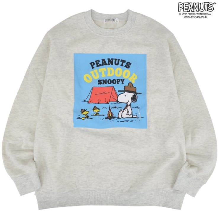 スヌーピー トレーナー PEANUT SNOOPY メンズ M L LL | CharaBasket | 詳細画像3 