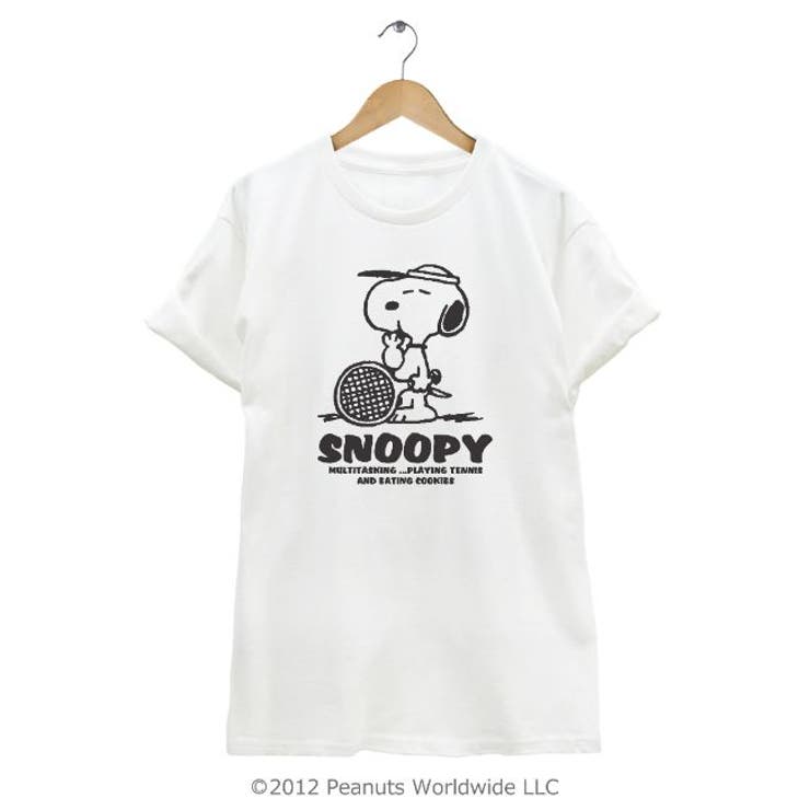 スヌーピー SNOOPY PEANUTS 半袖 Tシャツ テニス スポーツ[品番 スヌーピー SNOOPY PEANUTS 半袖 Tシャツ テニス スポーツ[品番