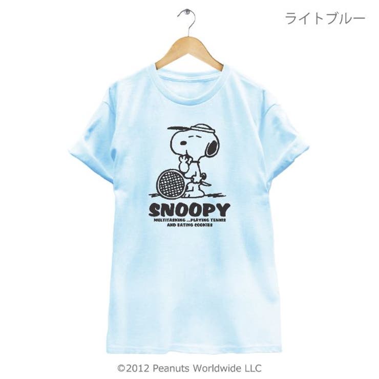 スヌーピー SNOOPY PEANUTS 半袖 Tシャツ テニス スポーツ[品番