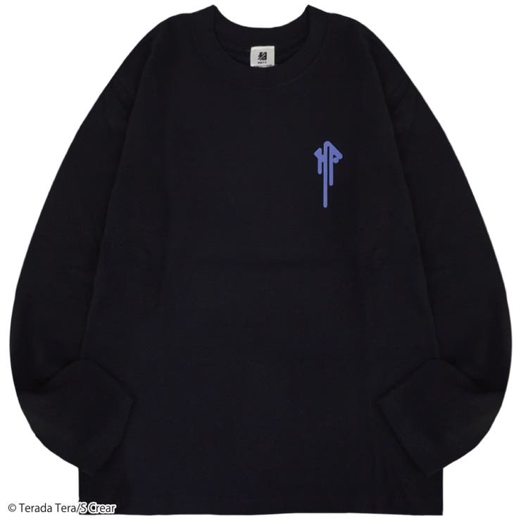 寺田てら Tシャツ  ロンT プリント トップス 長袖 | CharaBasket | 詳細画像2 