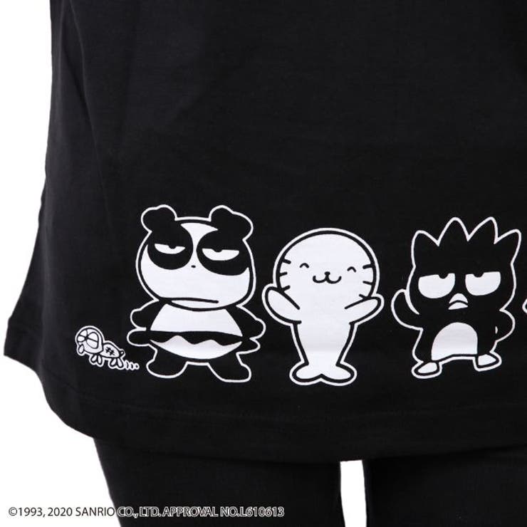 サンリオ バッドばつ丸 BADBADTZ-MARU 半袖 Tシャツ[品番